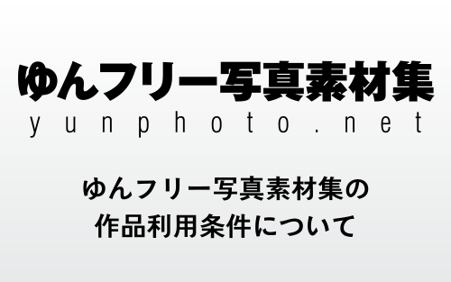 ゆんフリー写真素材集
